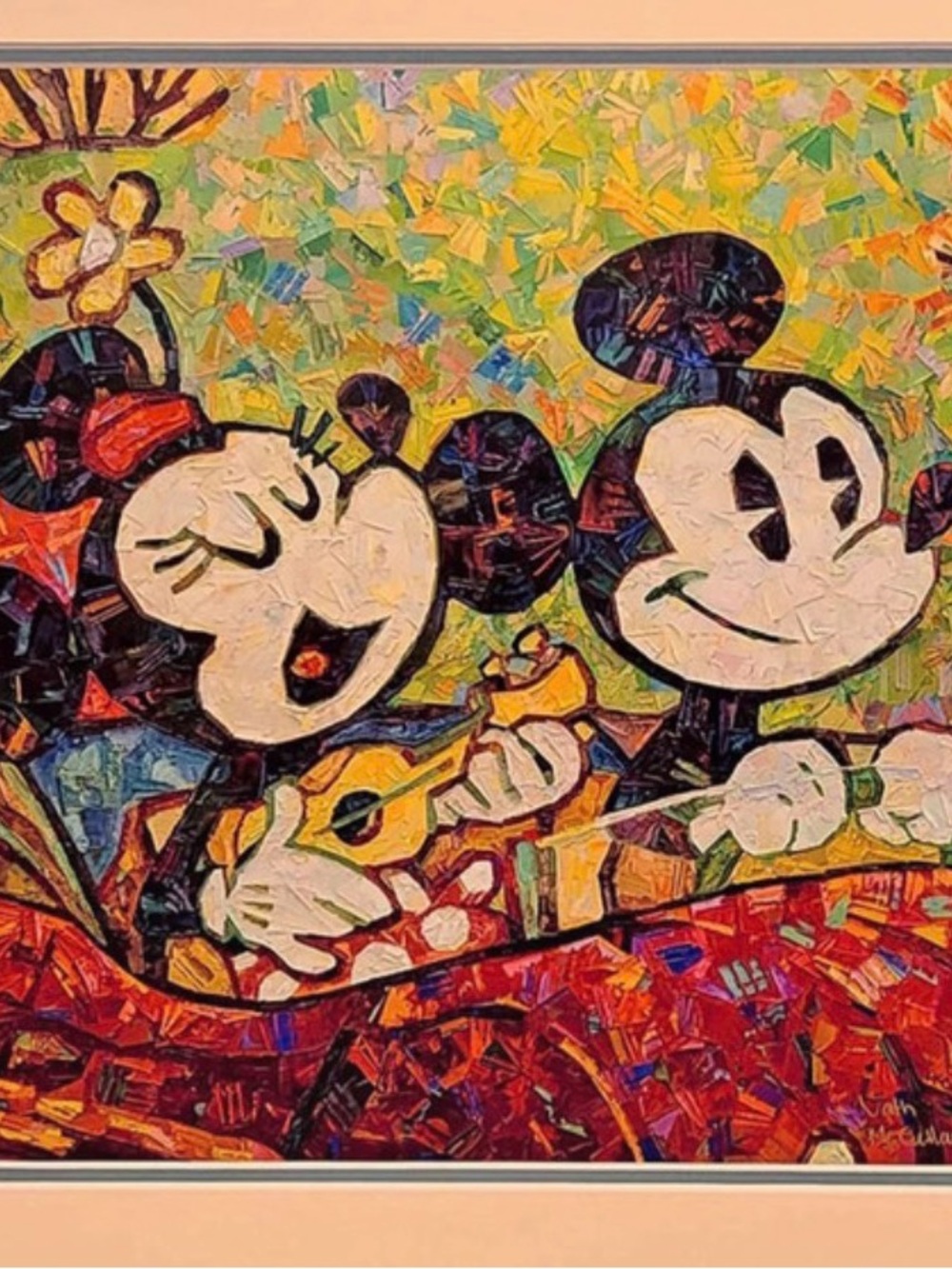 Having fun Disney print